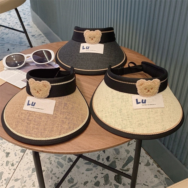 BearTop Hat – Chapeau Anti-UV Enfant Toit Ouvert Motif Ours