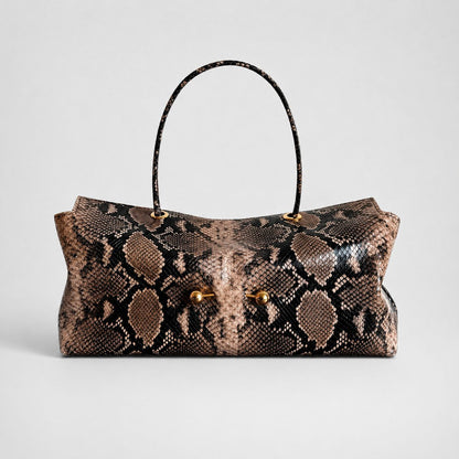 Sac à main vintage effet reptile - 6 Coloris