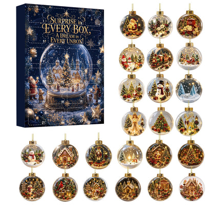 Calendrier de l'Avent Surprise 24 Cases / 5 Designs