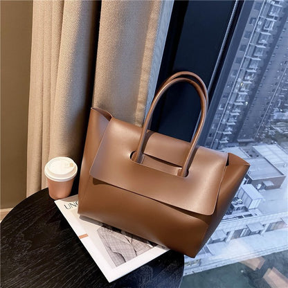 Tote Bag Grande Capacité Style Rétro — 4 Coloris