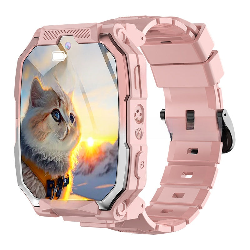 Montre Connectée Enfant Android GPS Vidéo AMOLED 1.83" – 3 Coloris