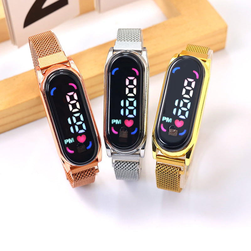 Montre Électronique LED Bracelet Magnétique Milan