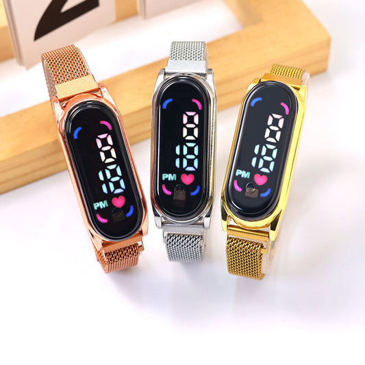 Montre Électronique LED Bracelet Magnétique Milan