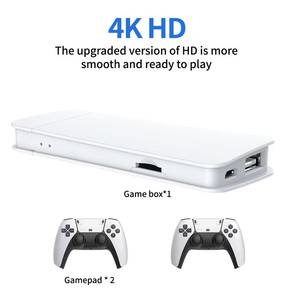 Retro Mini Game Console — 35.000 Spellen, HDMI, 2.4G Draadloos, 64/128 GB