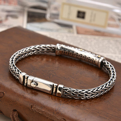 Bracelet Dragon Vintage Cuivre Artisanal