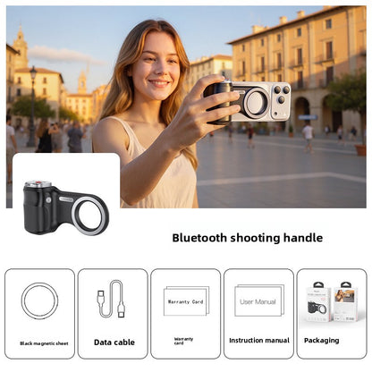 Support Magnétique Bluetooth pour Téléphone avec Télécommande — Photo & Vidéo