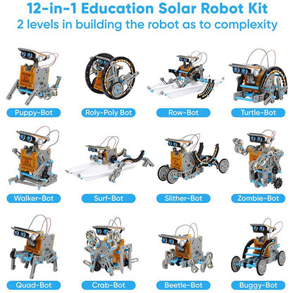 DIY Zonne Robot voor Kinderen
