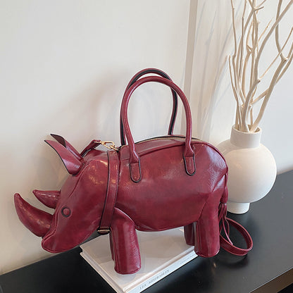 Sac À Main Rhinocéros PU — Niche & Tendance / 5 Coloris