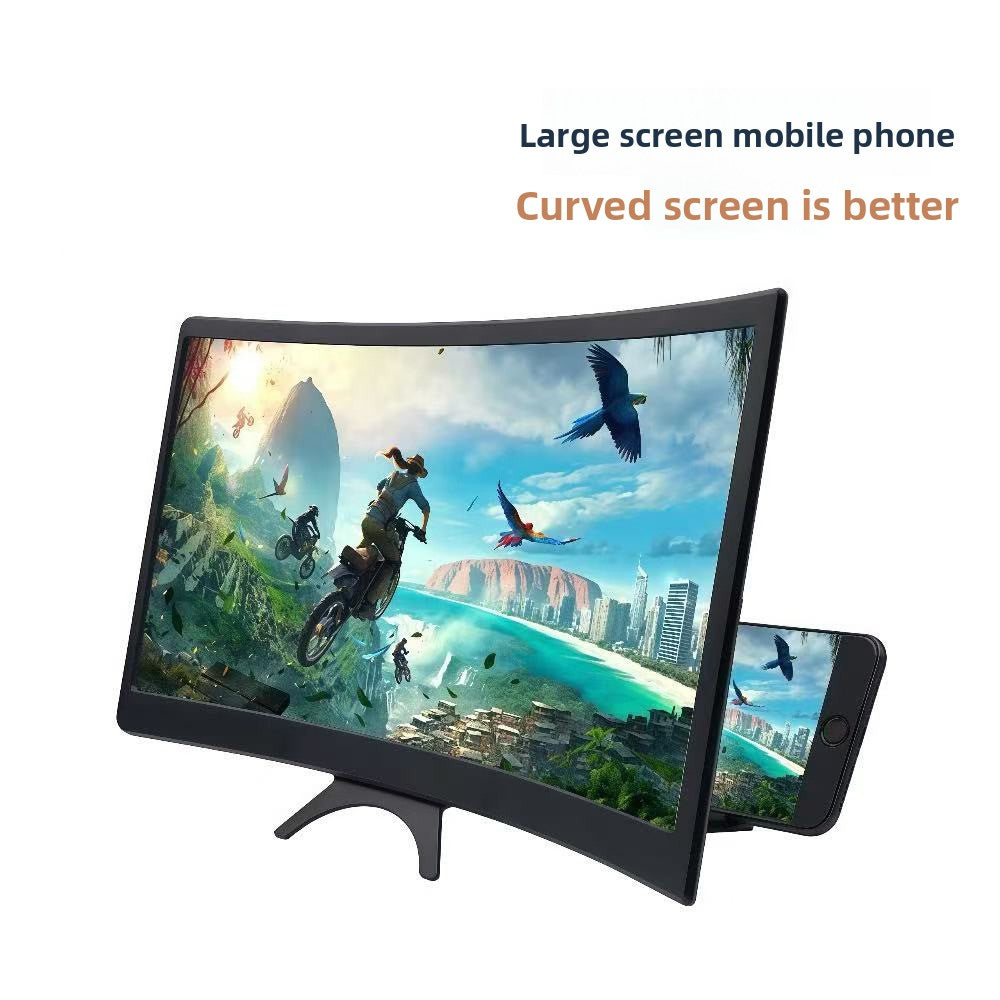 Loupe Écran Smartphone 12 Pouces Support Pliable