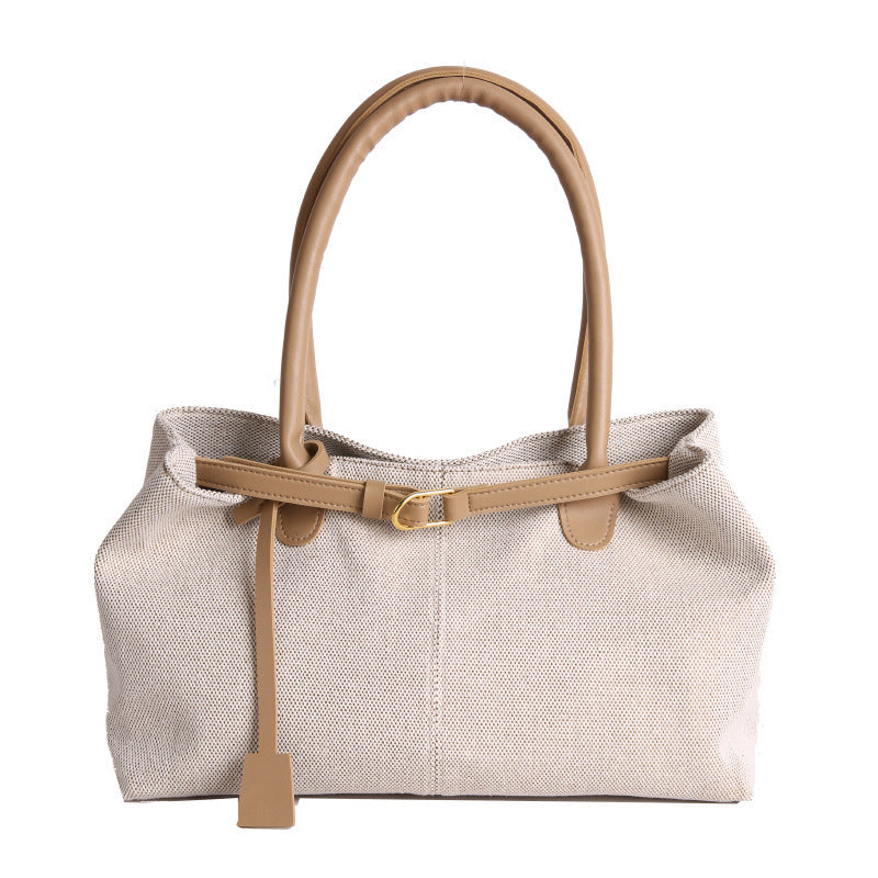 Sac Bandoulière Rétro Tendance — Tissu Tricoté