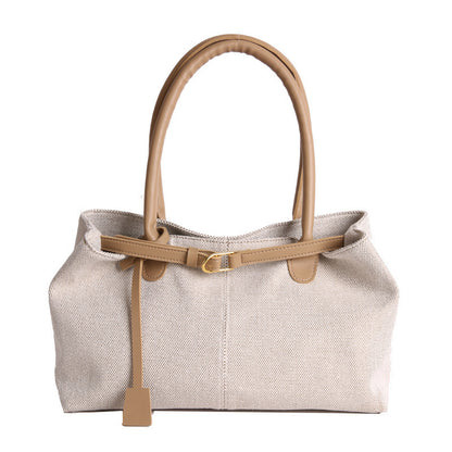 Sac Bandoulière Rétro Tendance — Tissu Tricoté