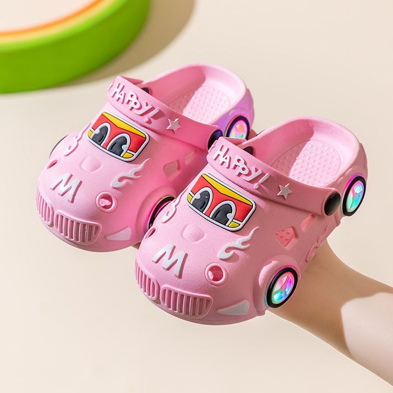 Chaussons Lumineux Enfant Motifs Cartoon