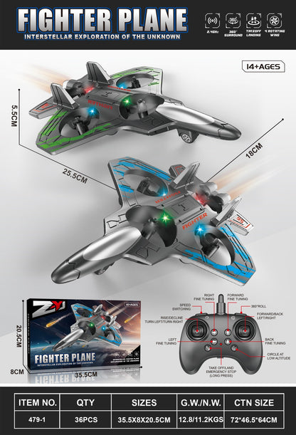 Drone met LED-schuim, acrobatiek, 6 kanalen