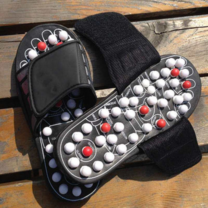 JadeStep Pro – Chaussons Acupression Shiatsu | Fasciite Plantaire & Réflexologie