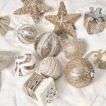 Décorations de Noël scintillantes