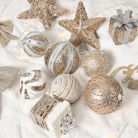 Décorations de Noël scintillantes