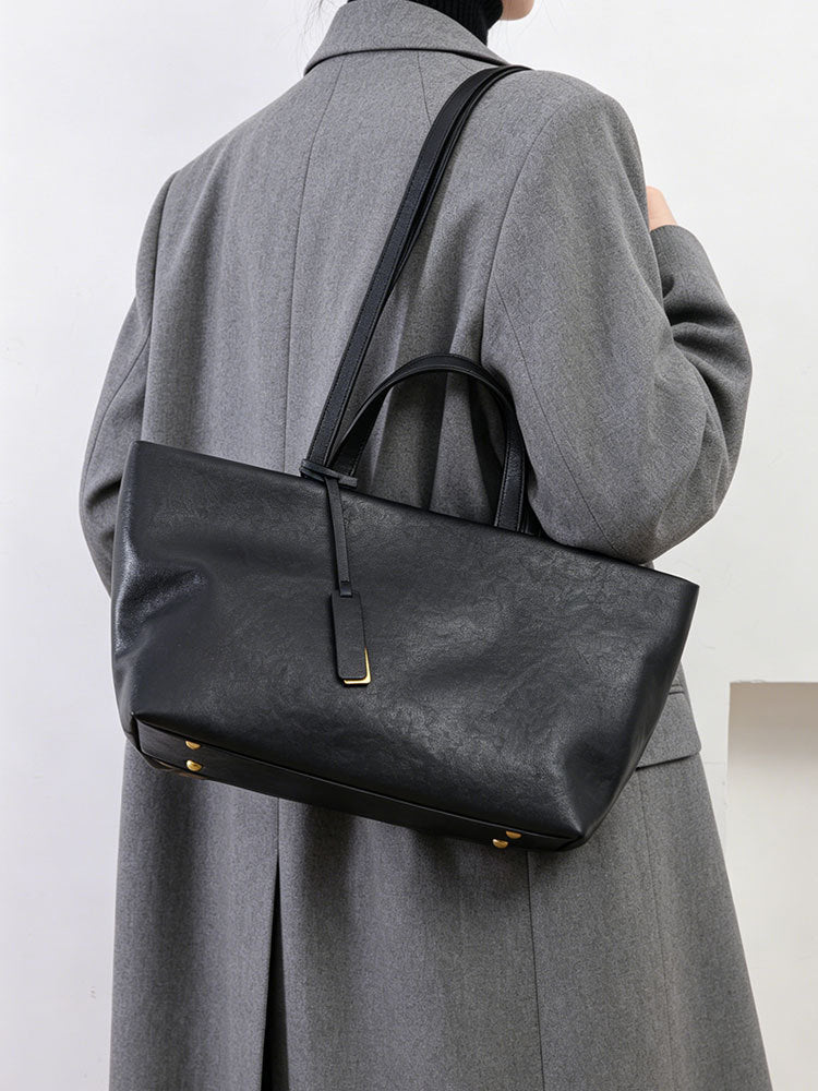 Sac À Bandoulière PU Souple — 3 Coloris