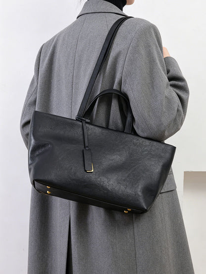 Sac À Bandoulière PU Souple — 3 Coloris