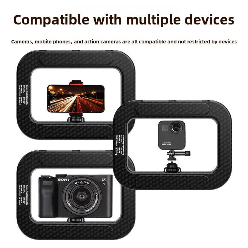Panneau LED Portatif RGB pour Photo & Streaming – Kit Trépied