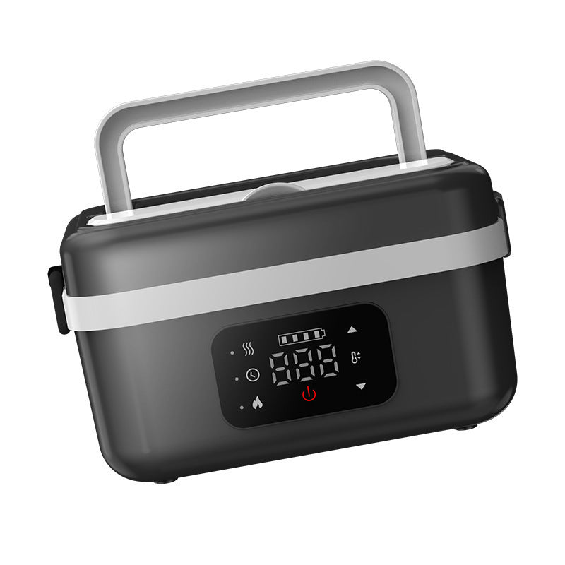Lunch Box Chauffante Sans Fil Rechargeable — Inox 304 / 1L / USB-C / 60W