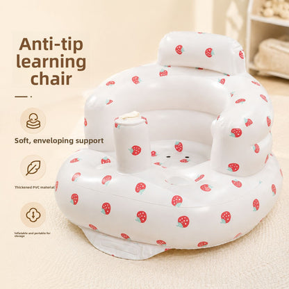 Siège Bébé pour Apprendre à S’Asseoir — Gonflable PVC / 4 Motifs