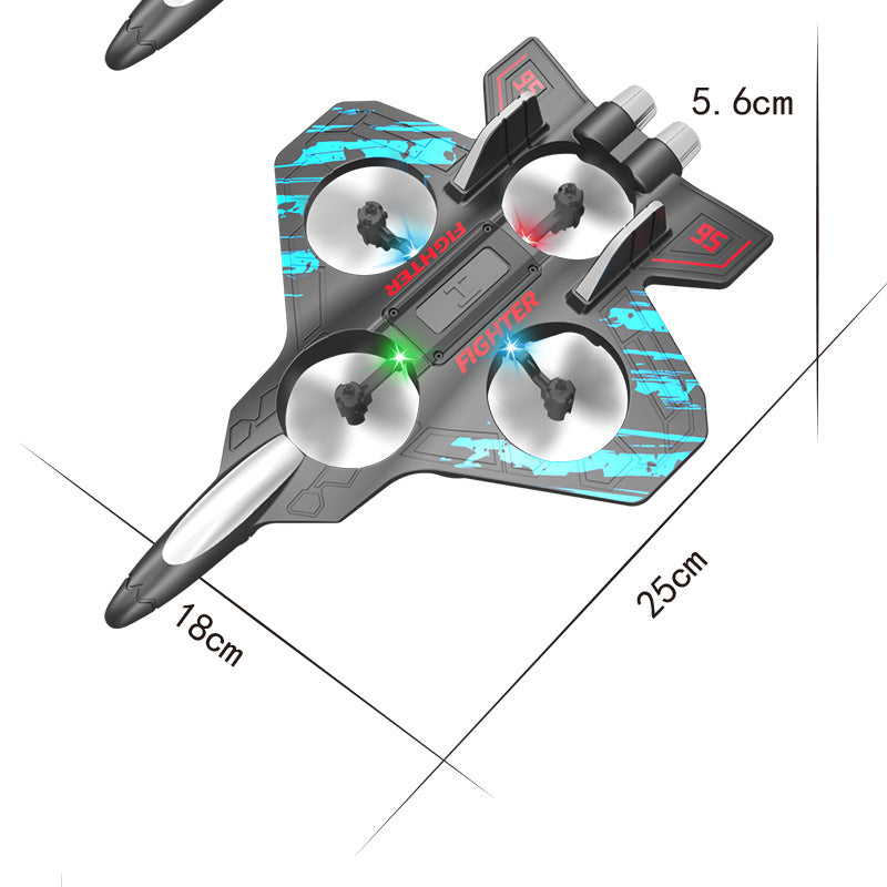 Drone met LED-schuim, acrobatiek, 6 kanalen