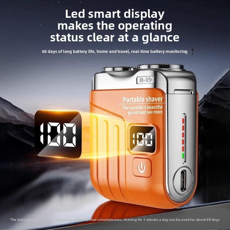 RazorPro V5 – Rasoir Électrique Portable Écran Digital