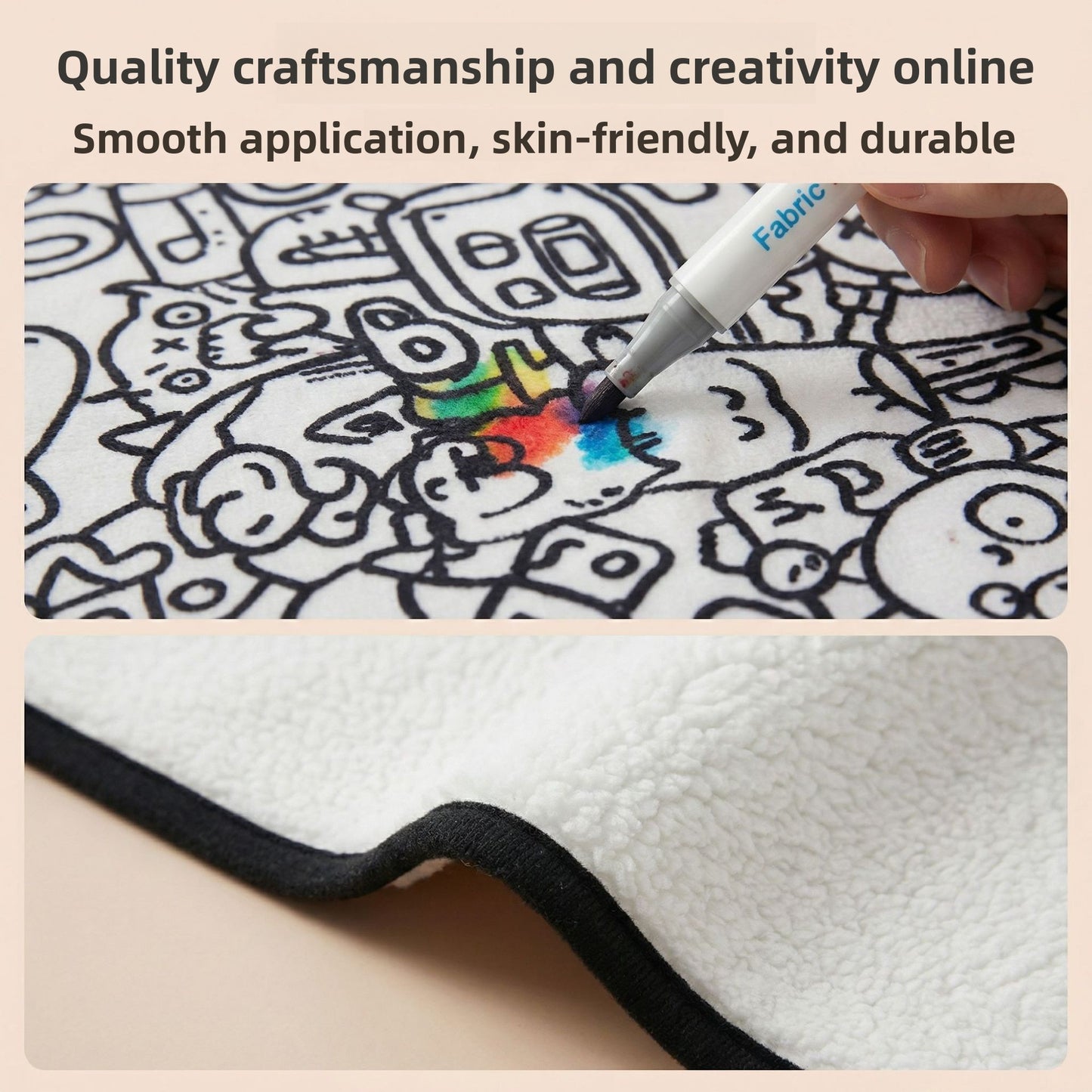 ColorMat Art – Tapis de Coloriage Lavable Enfant & Adulte | Graffiti & Cartoon