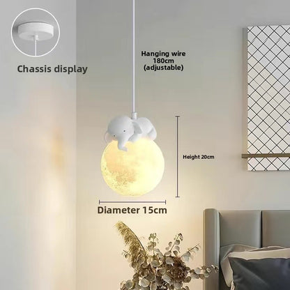 Lustre LED Design Animal Moderne pour Chambre