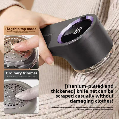 HOMEFISH – Elektrische Oplaadbare Anti-Pilling Scheerapparaat met LED USB | Kleding & Truien
