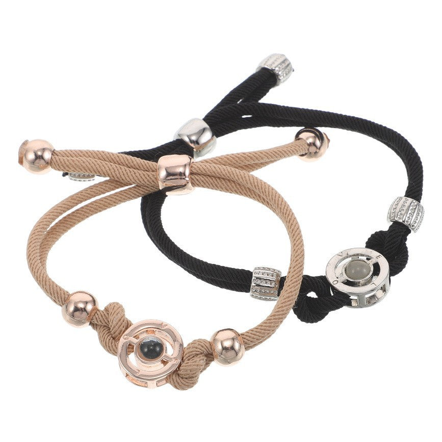 LovePulse Duo – Bracelets Connectés Couple Vibration à Distance | Cadeau