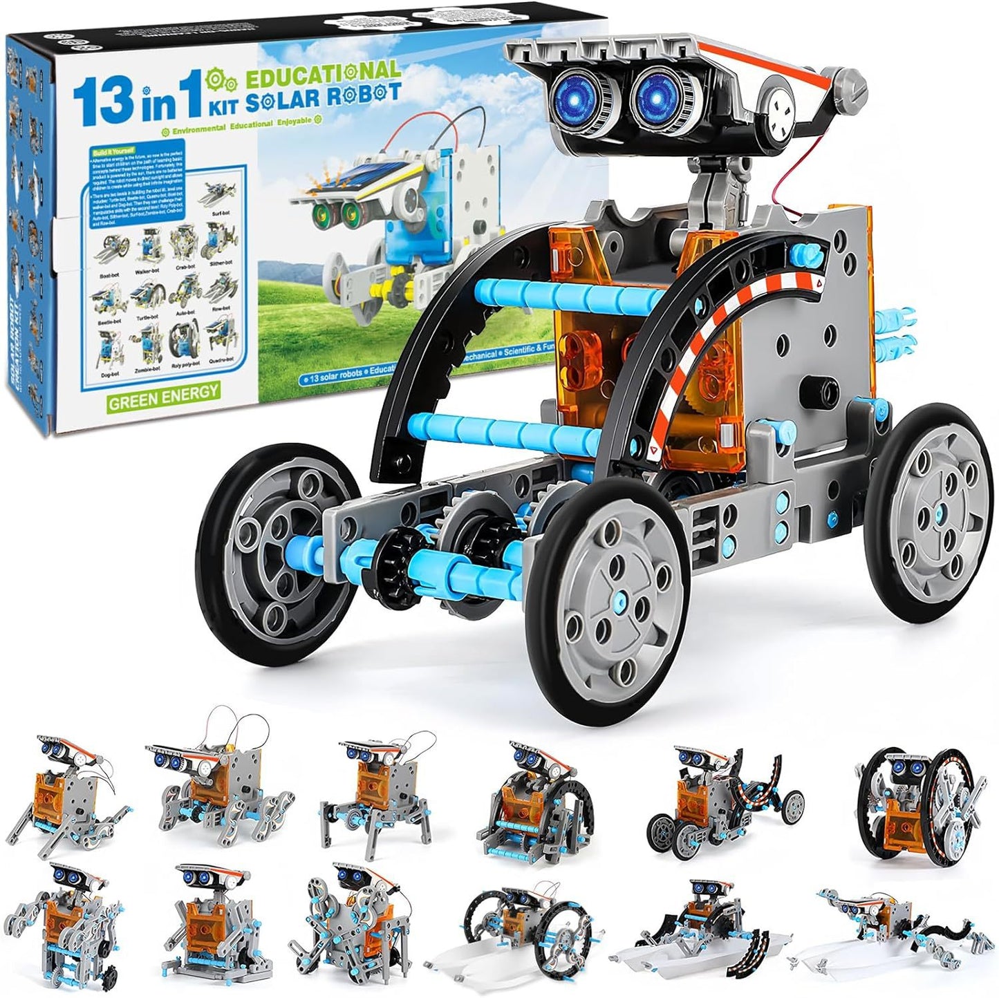 DIY Zonne Robot voor Kinderen