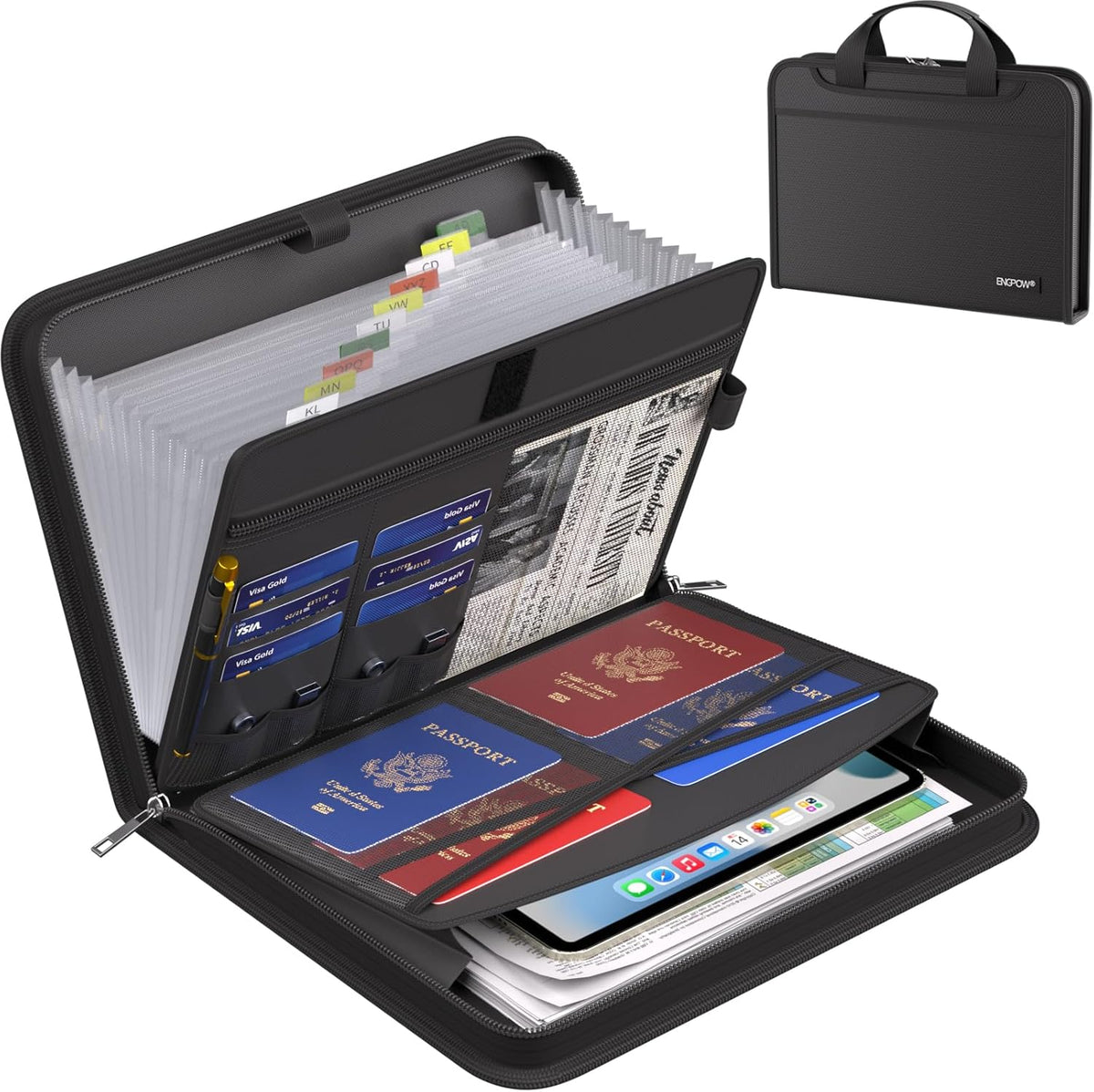 Organiseur de documents extensible