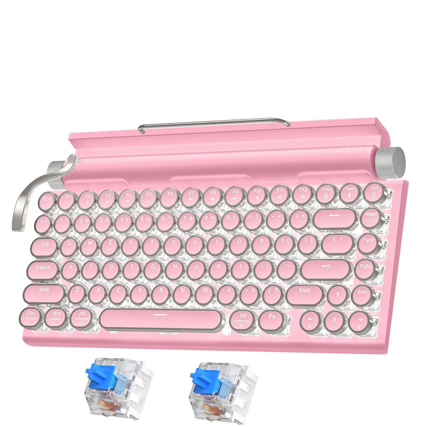 Clavier Mécanique Bluetooth Rétro — 83 Touches / Hot-Swap / Style Vintage