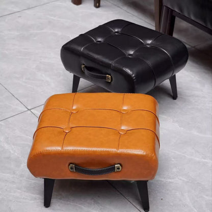 Soft Cushioned Home Entrance Shoe Changing Stool