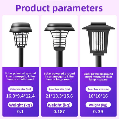 SolarMosquito Pro – Lampe Anti-Moustiques Solaire Jardin IP65