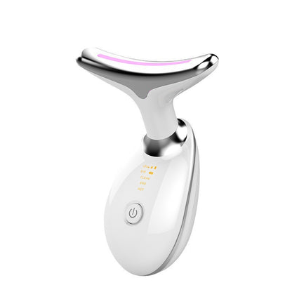 NeckGlow Pro – Microstroom & LED Nek & Gezicht Lifting Massager