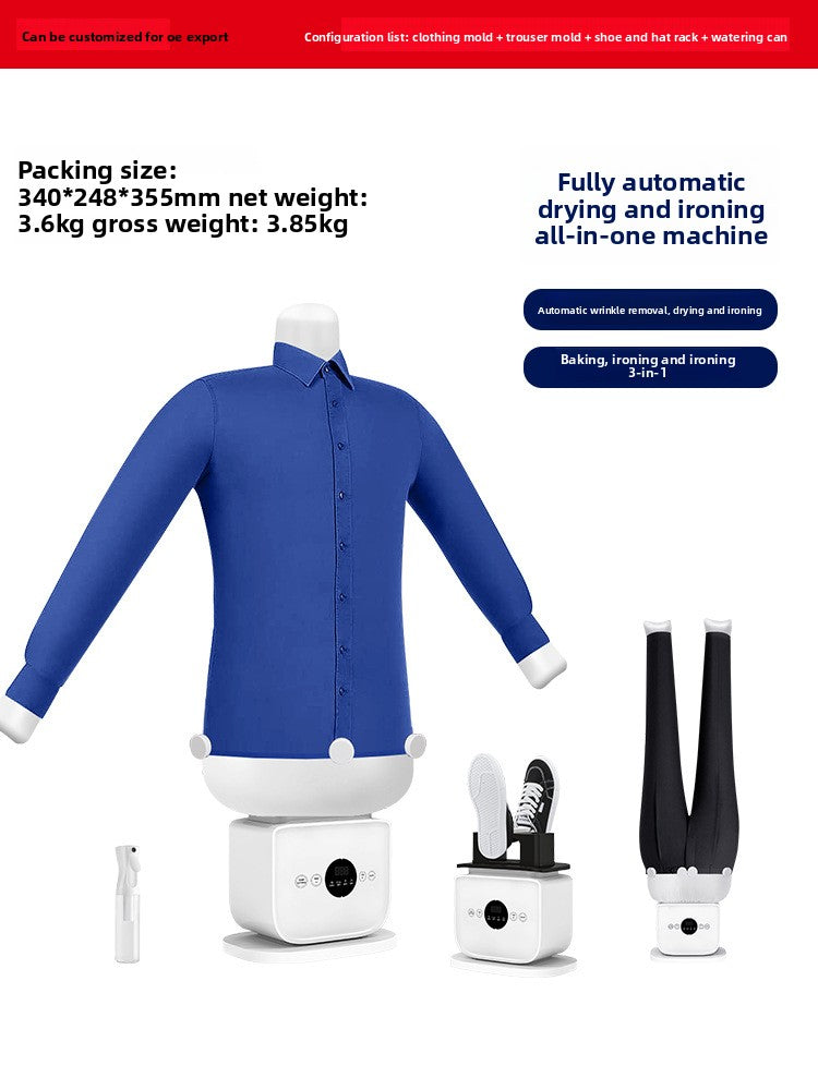 IronForm Pro MX-ID-5 – Automatische 3-in-1 Strijk-/Kreukelverwijderingsmachine