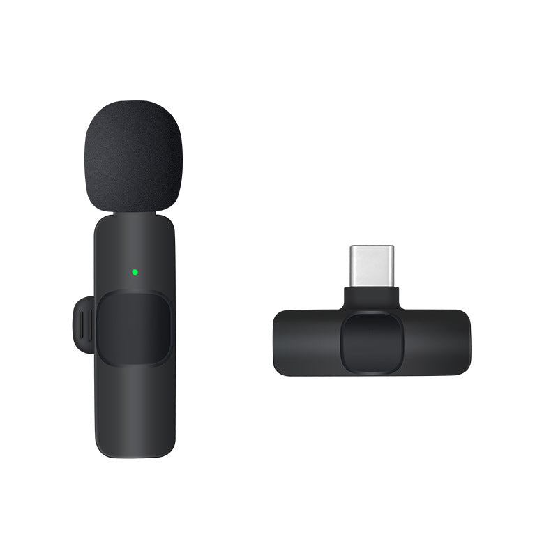 K9 draadloze dubbele Lavalier microfoon – 1 ontvanger, 2 microfoons