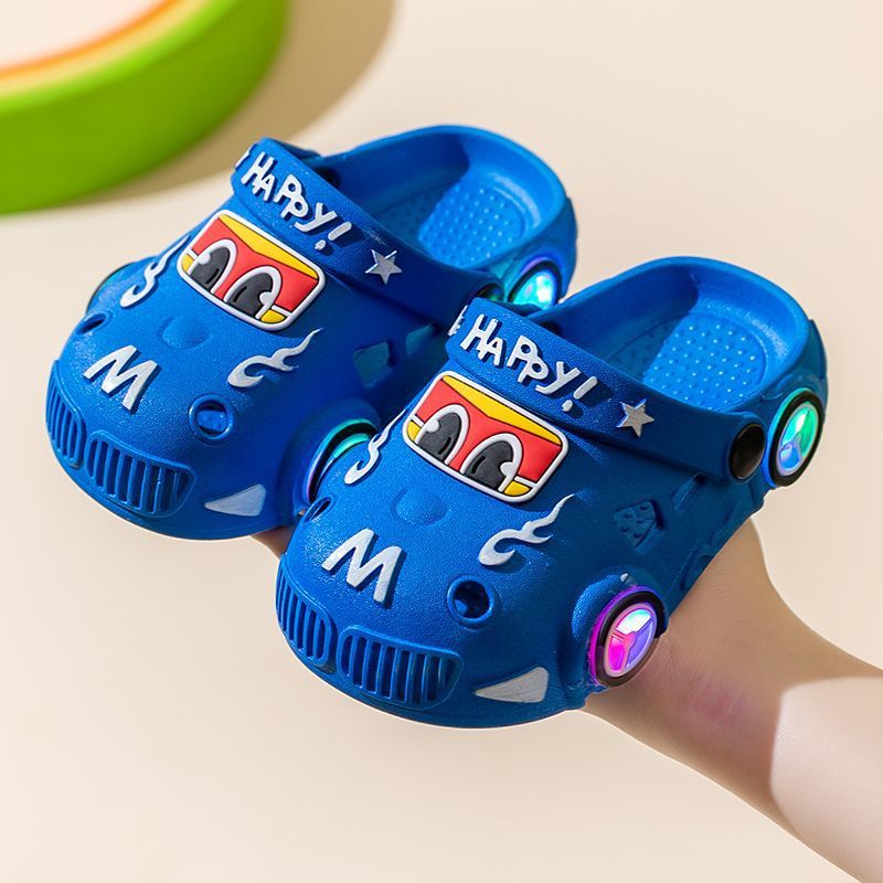 Chaussons Lumineux Enfant Motifs Cartoon