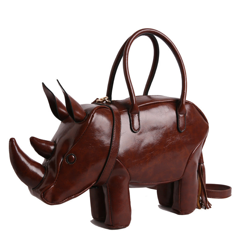 Sac À Main Rhinocéros PU — Niche & Tendance / 5 Coloris