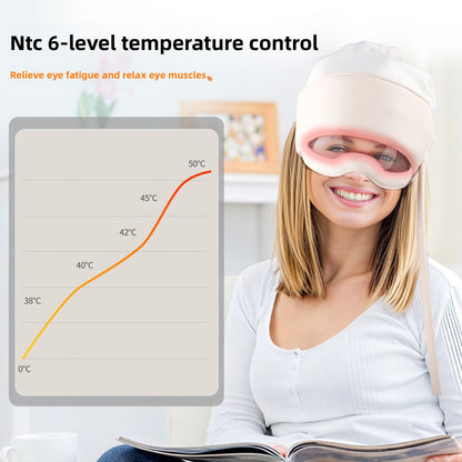 RelaxHelm Pro – Casque Massant Tête & Yeux Rechargeable