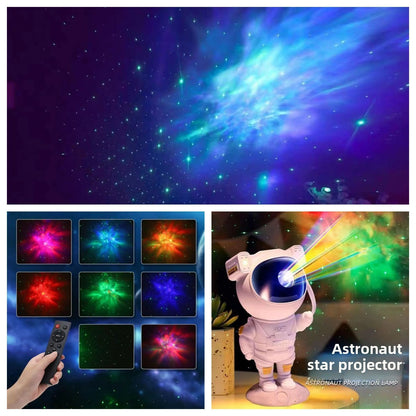 AstroSound Pro – Enceinte Bluetooth Astronaute avec Projection Étoiles