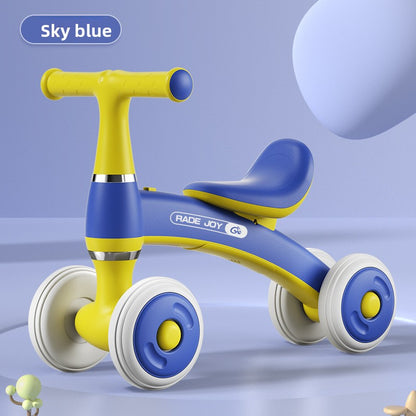 Loopfiets voor kinderen 1-3 jaar — 4 Wielen, Licht & Muziek