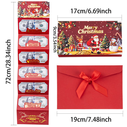 Enveloppe surprise de Noël  4 modèles