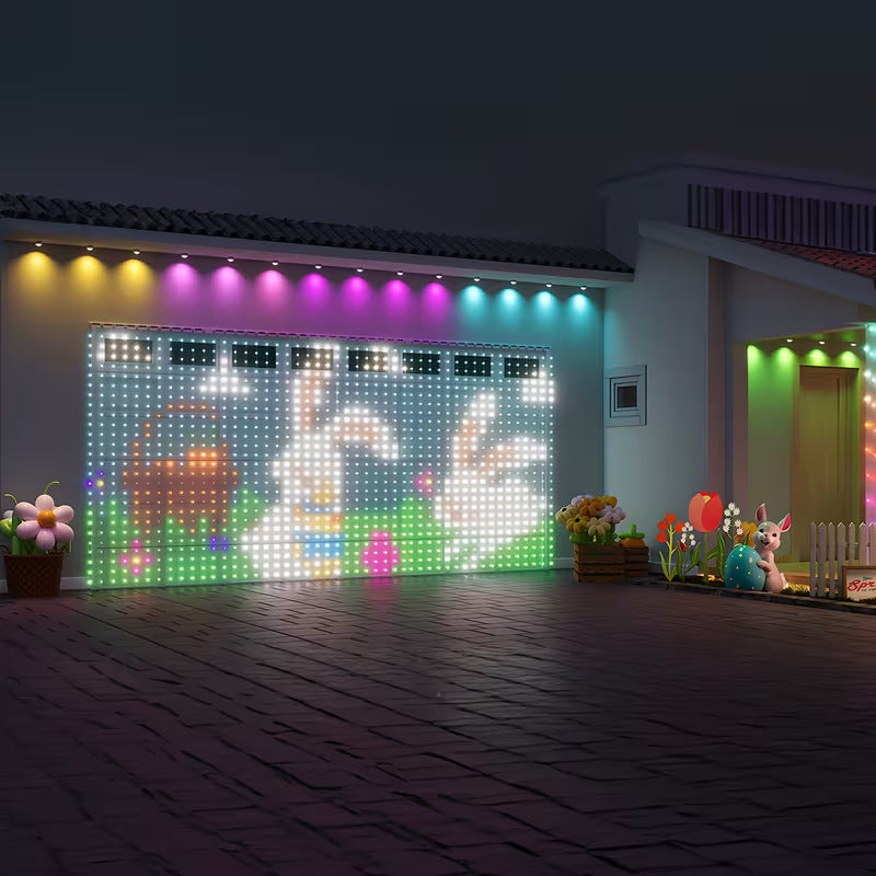 Rideau Lumineux LED RGB Bluetooth - 3 Tailles