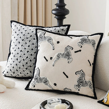 ChenilleChic – Housse de Coussin