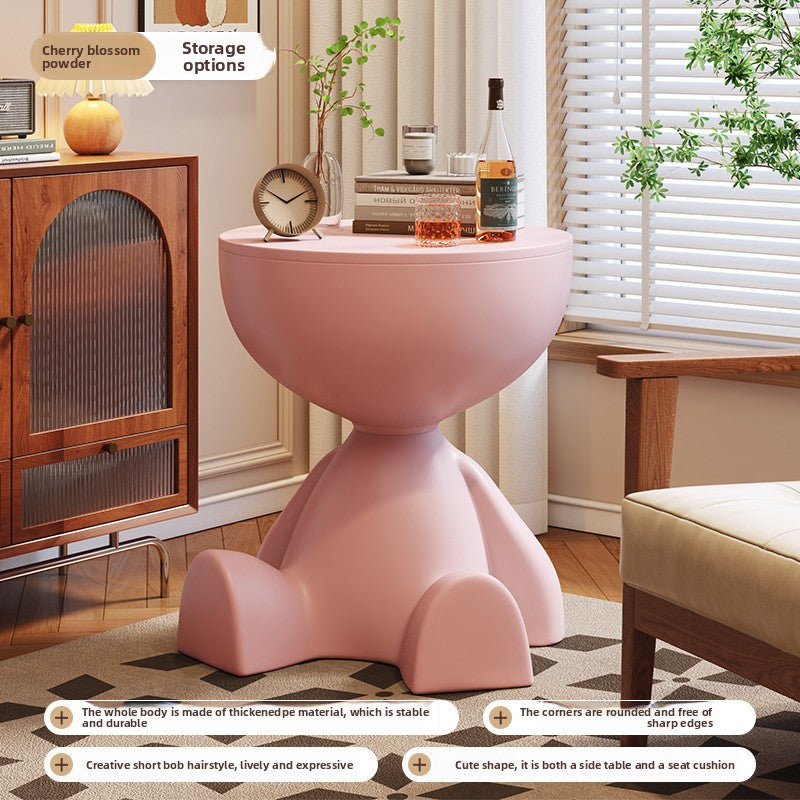 NordicNest Pro – Multifunctionele Bijzettafel met Opbergruimte | Scandinavische Stijl, 8 Kleuren