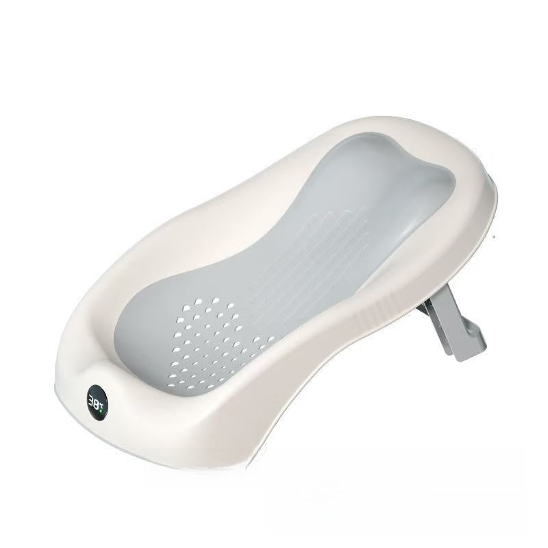 Antislip Babybadzitje — Temperatuurdetectie, Opvouwbaar
