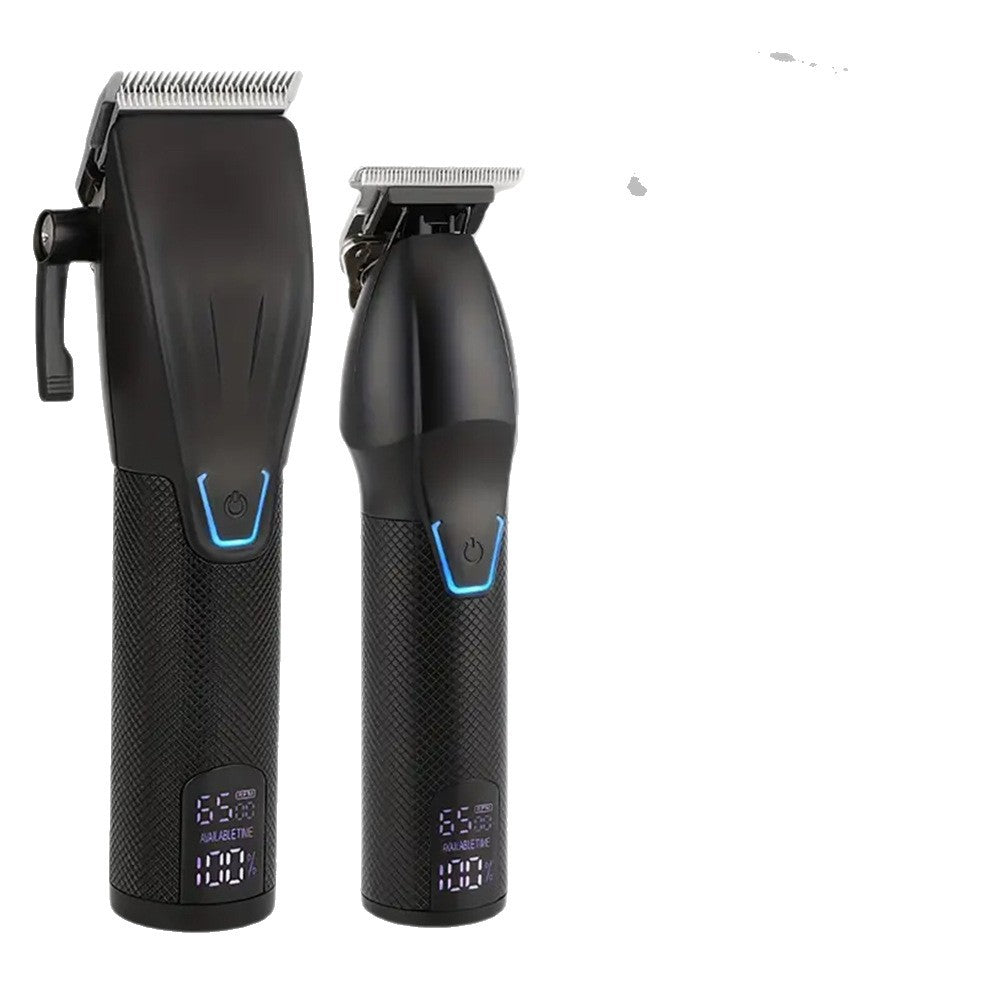 Kit Tondeuse Professionnelle LED Sans Fil — 2 Tondeuses / Lames Inox / 4 Coloris